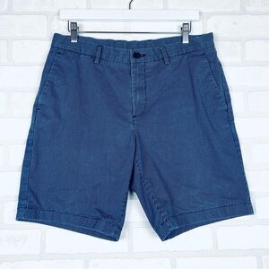 Michael Kors Mens Chino Shorts Zip Fly Flat Front‎ Side Pockets Stretch Size 33